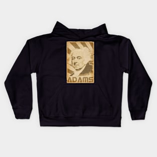 John Adams Retro Propaganda Kids Hoodie